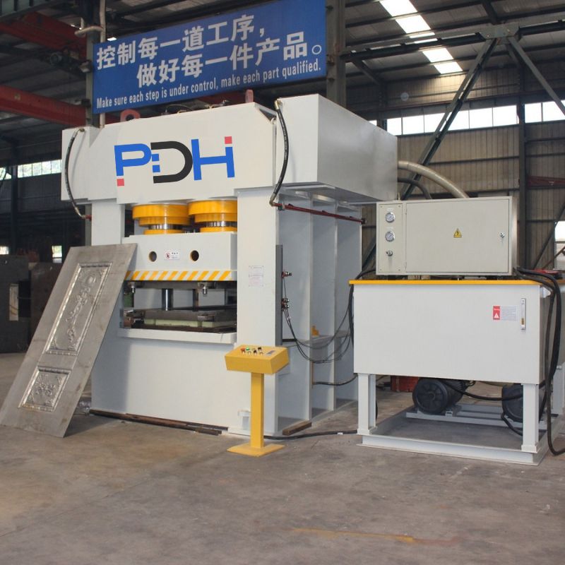 steel door press machine