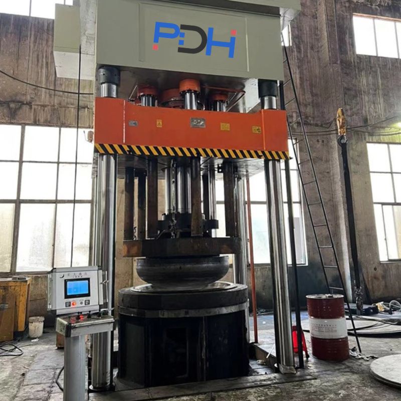 pdh çanak uçlu hidrolik pres