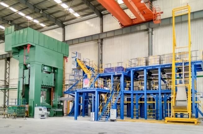 pdh titanyum sünger sıkıştırma presleri