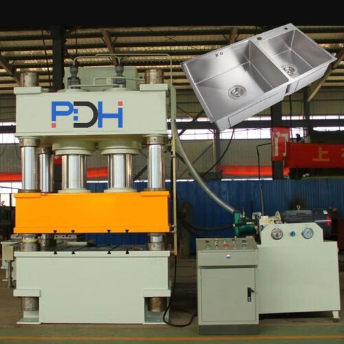 SS kitchen sink hydraulic press