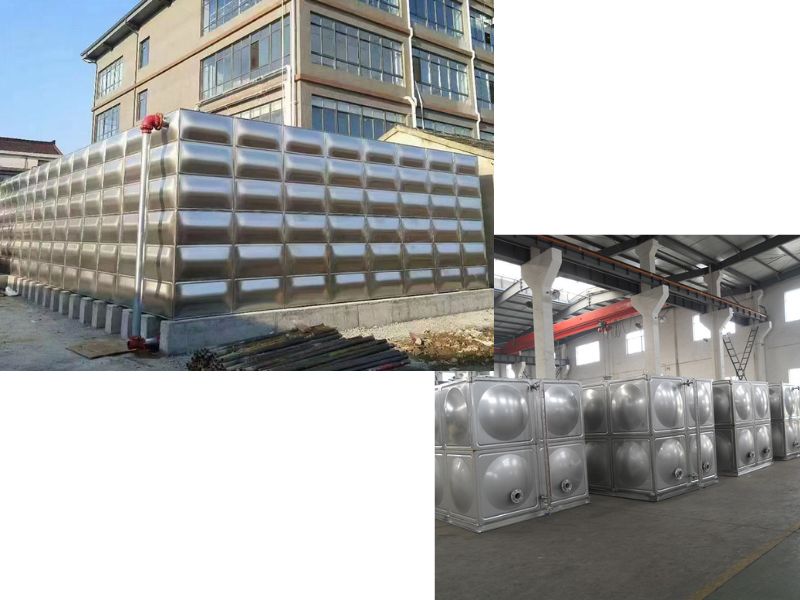 резервуары для воды из нержавеющей стали