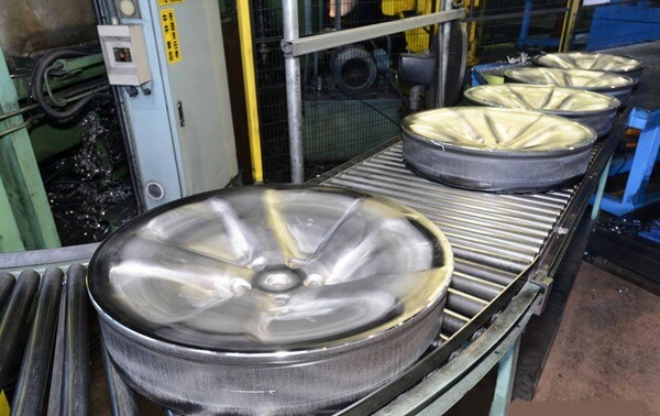 tekerlek göbeği şekillendirme işlemi