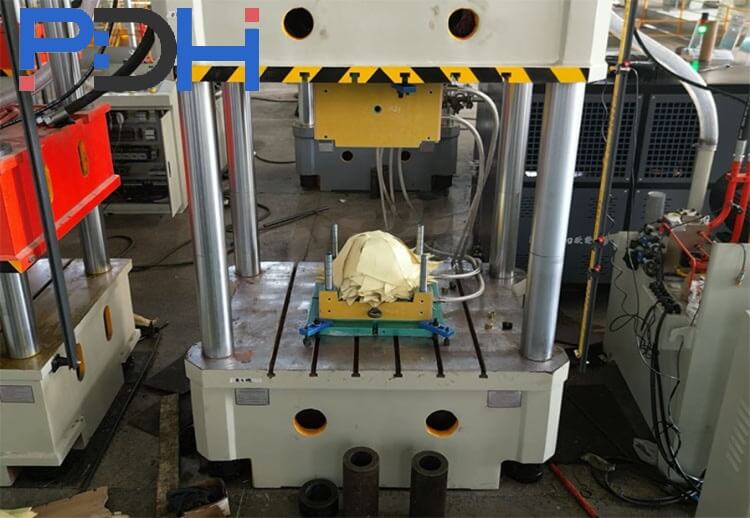 prensa hidráulica para cascos balísticos