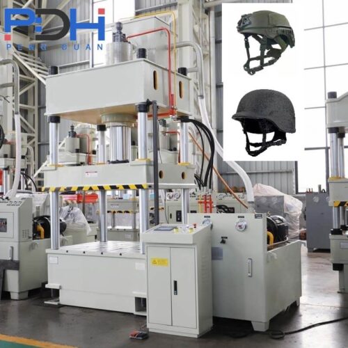 Prensa hidráulica para la fabricación de cascos balísticos