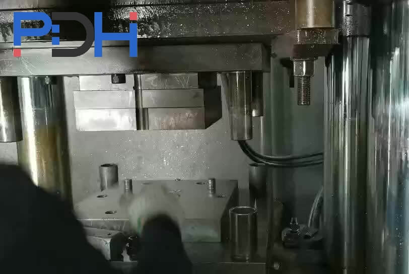 cold forging press worktable