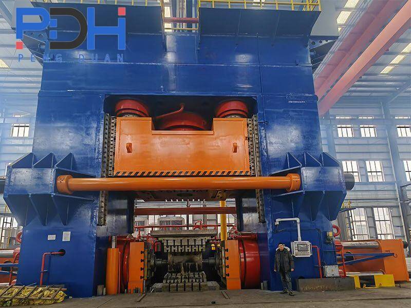 Multi-directional closed-die forging press for valve