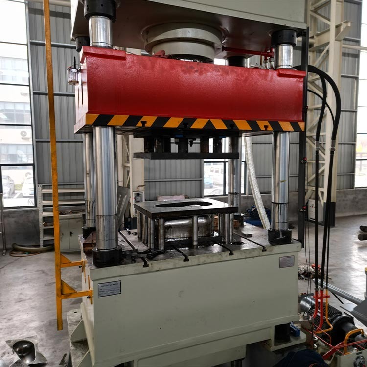 pressa idraulica per pentole in acciaio inox