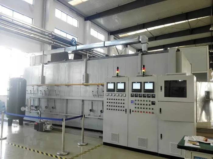 forno a tunnel a convezione ad aria calda